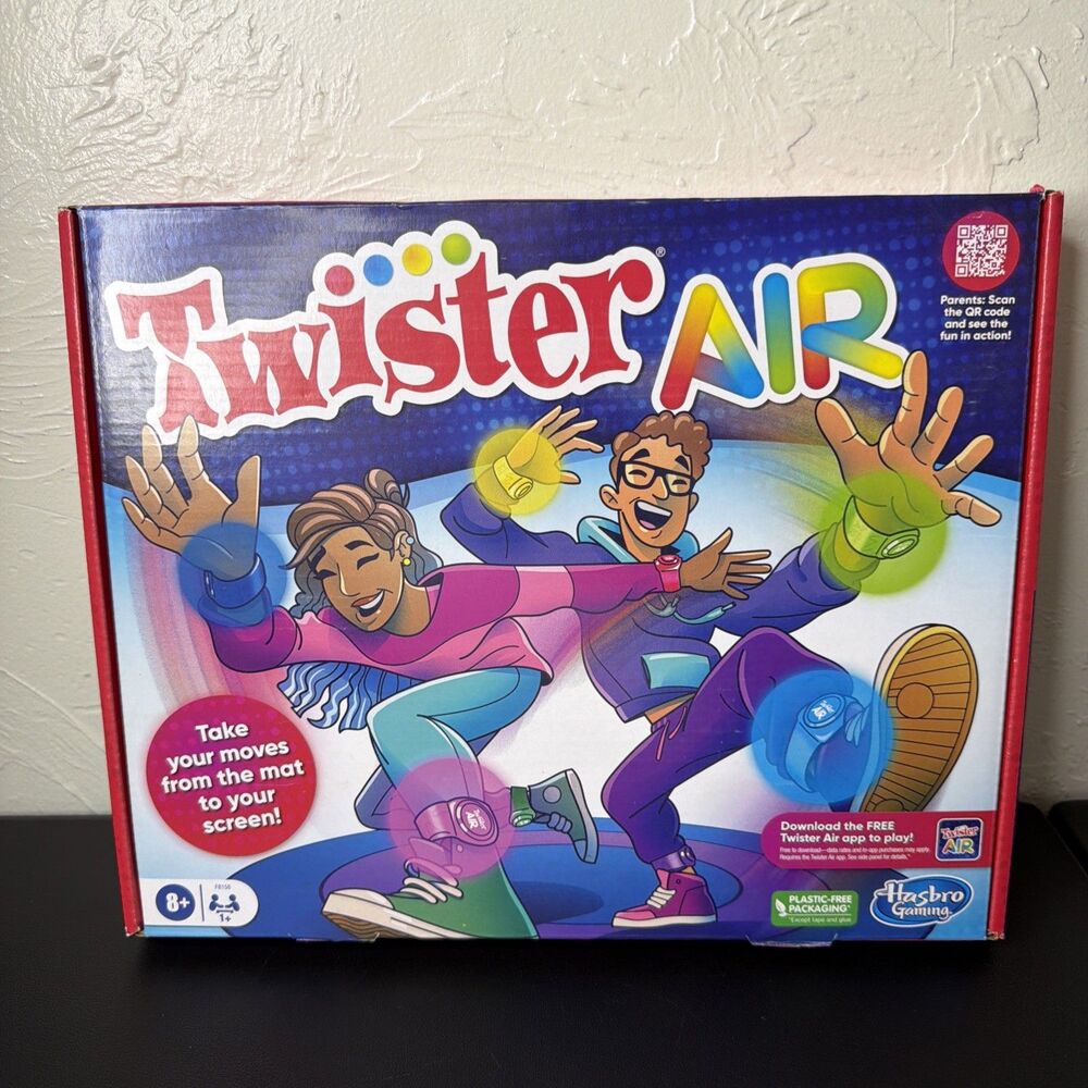 Twister AIR Game by Hasbro – Brand New Factory Sealed – Family Party Game